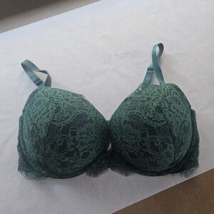 Victoria's Secret Deep Teal Lace Bra